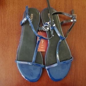 Cobalt Blue Merona Sandals
